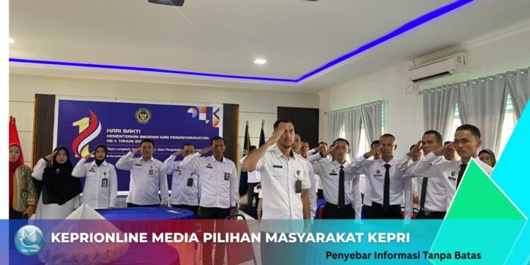 Kepala Rutan Tanjung Balai Karimun Ajak Jajarannya Tingkatkan Integritas