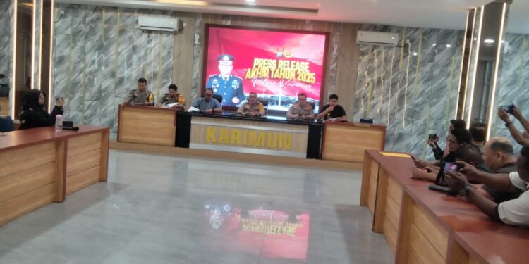 Jelang Akhir Tahun 2025, Kapolres Karimun Sampaikan Capaian Kinerja dan Sosialisasikan Tak Berpesta Kembang Api