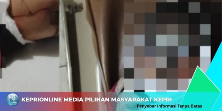 Tubuh LC Dwi Putri Aprilian Dini yang di Bunuh Wilson Membiru
