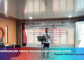Dinas Perdagangan, Koperasi, UKM dan ESDM Karimun Apresiasi Pelaksanaan RAT KSP Golden Madani Sejahtera Tahun 2026