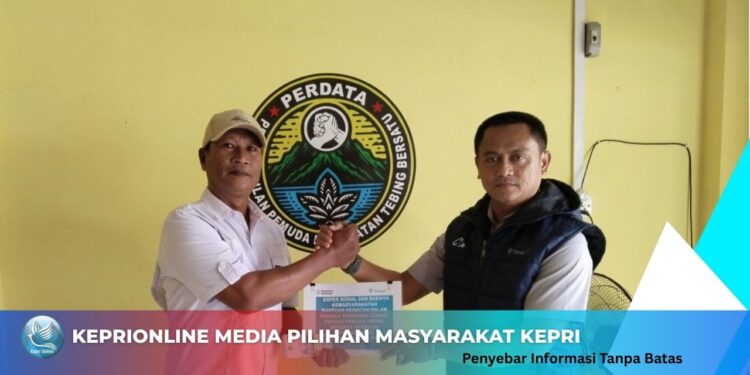 PT Timah Dukung Turnamen Domino di Tebing