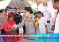 Polres Karimun Bagi 300 Paket Bansos ke Driver Ojol