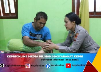 Kapolres Karimun Turun Langsung, Hibur Keluarga Korban Laka Lantas