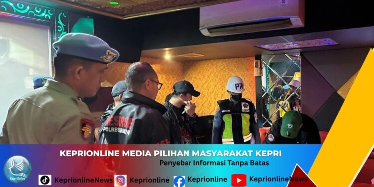 Razia Gabungan di THM Karimun, Polisi Pastikan Nihil Narkoba