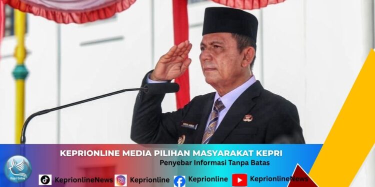 Ansar Ahmad Pimpin Upacara Hari Otonomi Daerah ke-30 di Kepri, Tekankan Sinergi Pusat dan Daerah