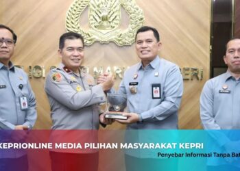Kanwil Kemenkum Kepri Audiensi ke Polda Kepri, Bahas Penguatan Layanan Hukum dan Kekayaan Intelektual