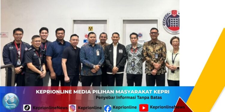 Imigrasi Kepri Perkuat Kerja Sama Pengawasan Perbatasan dengan ICA Singapura
