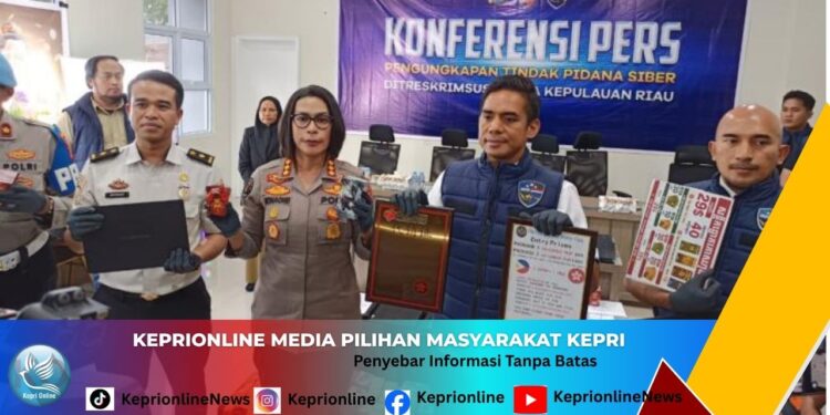 Polda Kepri Bongkar Judi Online Internasional di Batam, 44 WNA Diamankan