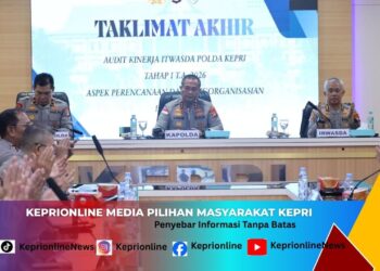 Audit Kinerja Tahap I TA 2026, Polda Kepri Perkuat Pengawasan dan Tata Kelola Organisasi