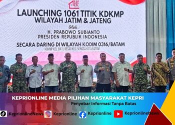 Ikuti Peluncuran Koperasi Merah Putih, Wagub Nyanyang Soroti Tantangan Pulau Terluar Kepri
