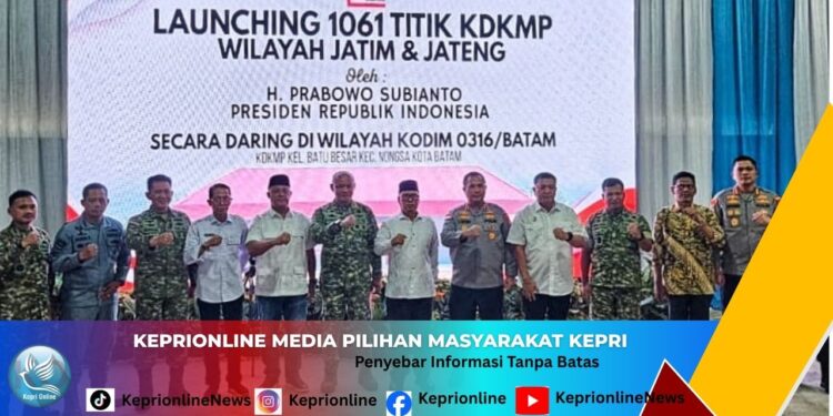 Ikuti Peluncuran Koperasi Merah Putih, Wagub Nyanyang Soroti Tantangan Pulau Terluar Kepri
