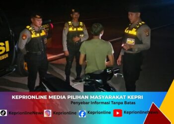 Polres Karimun Intensifkan Patroli Malam, Premanisme dan Geng Motor Jadi Sasaran
