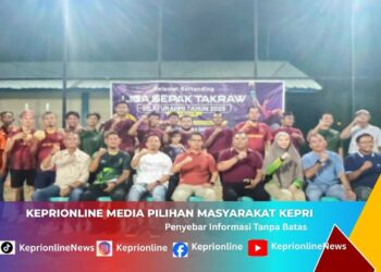 Buka Liga Sepak Takraw Season II, Bupati Iskandarsyah Ajak Atlet Karimun Bermimpi hingga Level Nasional