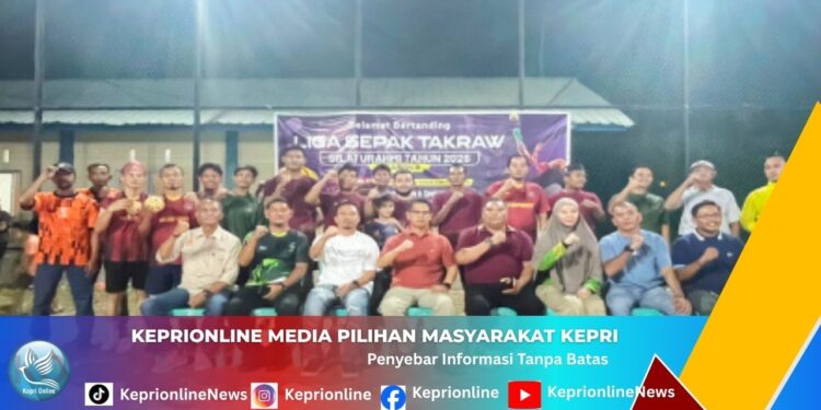 Buka Liga Sepak Takraw Season II, Bupati Iskandarsyah Ajak Atlet Karimun Bermimpi hingga Level Nasional