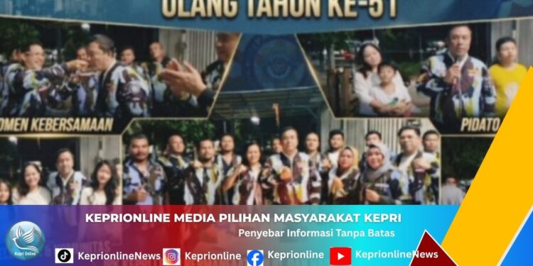 Ketua IPK Kepri Budi Bukti Purba Rayakan Ulang Tahun ke-51, Momentum Perkuat Solidaritas Organisasi