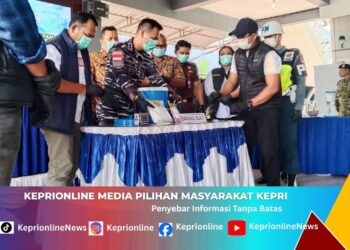 Musnahkan Narkoba Seberat 1 Kg , Tokoh Masyarakat Kepri Berikan Apresiasi Kepada TNL AL Karimun