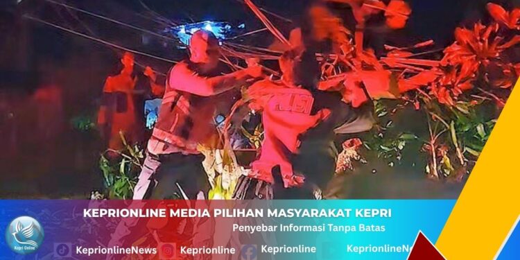 PT TIMAH Dukung Pembangunan Gerbang Tanjak di Sawang Laut, Perkuat Identitas Melayu dan Dorong Ekonomi Warga