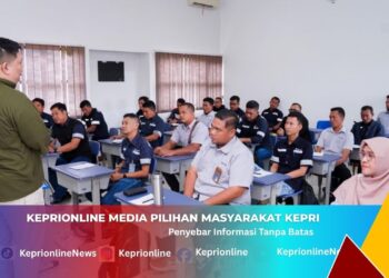 PT TIMAH Dukung Pembangunan Gerbang Tanjak di Sawang Laut, Perkuat Identitas Melayu dan Dorong Ekonomi Warga
