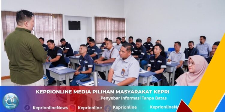 PT TIMAH Dukung Pembangunan Gerbang Tanjak di Sawang Laut, Perkuat Identitas Melayu dan Dorong Ekonomi Warga