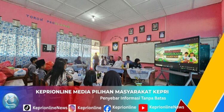 PT TIMAH Edukasi Bahaya Kebakaran kepada Puluhan Siswa TK di Kundur Utara