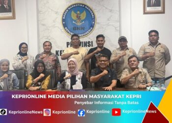 PWI Kepri dan BNNP Kepri Perkuat Sinergi Informasi untuk Perangi Narkoba di Kepulauan Riau
