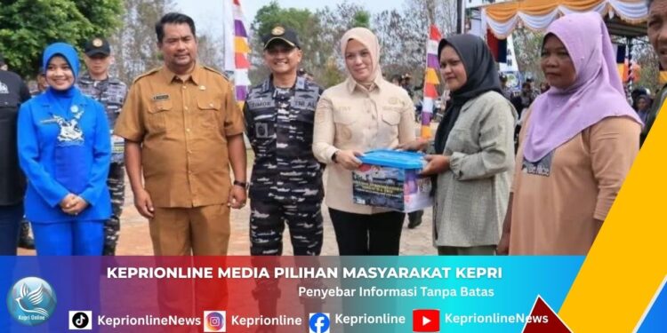 Lanal Bintan Gelar Bakti Sosial untuk 300 Warga, Wabup Deby Tekankan Pentingnya Kolaborasi