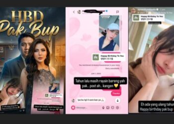 Dugaan Selingkuh, Selegram Ayu Aulia Berkicau di Ulang Tahun Bupati Bintan