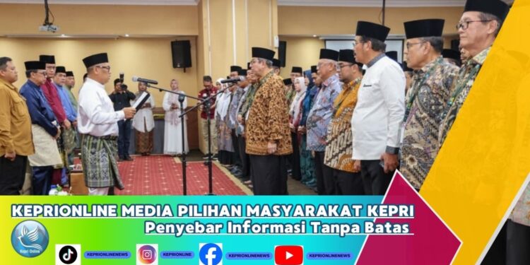 Nyanyang Lantik Dewan Hakim MTQ XII Kepri, Tekankan Integritas dan Objektivitas Penilaian