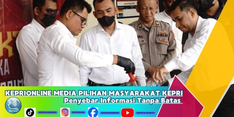Polres Karimun Musnahkan 747 Gram Sabu, Ribuan Jiwa Berhasil Diselamatkan dari Bahaya Narkoba