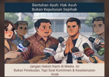 Viral di Media, Bantahan Sang Ayah: Hak Asuh Anak Bukan Keputusan Sepihak