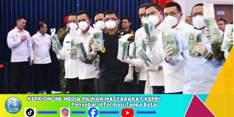 Ungkap Penyelundupan 1,3 Ton ketamine di Perairan Bintan, Gubernur Kepri Berikan Apresiasi Kepada Aparat
