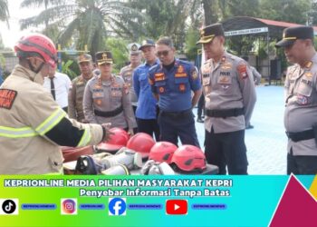 Hadapi Ancaman Karhutla,Polres Karimun Tingkatkan Kesiapsiagaan dan Sinergi