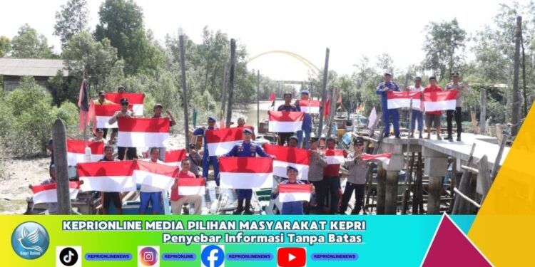 Polisi Ajak Masyarakat Kibarkan Bendera Jelang HUT RI ke 81
