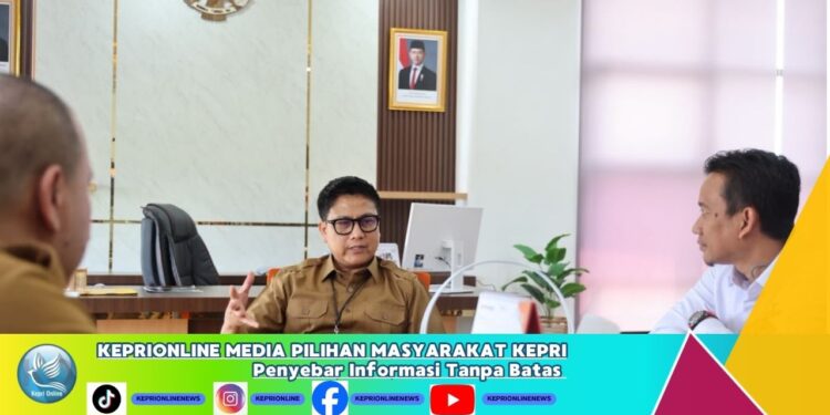 Untuk Mamfaatkan Layanan Pusat Data, Diskominfo Kepri Buka Peluar Kerja sama Dengan BP Batam