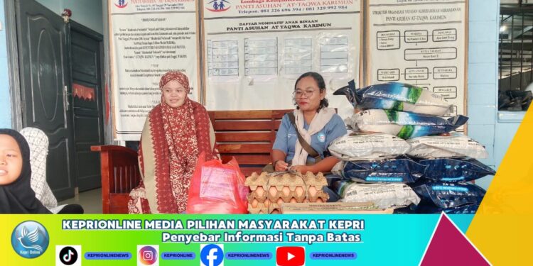 Berbagi Berkat PMB Bidan Doris Pasaribu Salurkan Beras 100 Kg ke Dua Panti Asuhan