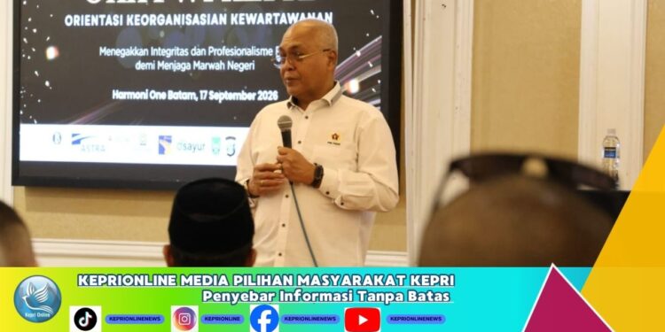 Gelar OKK Perdana Hingga Agendakan UKW di BP Batam, PWI Kepri Perketat Standar Etika Wartawan 2026